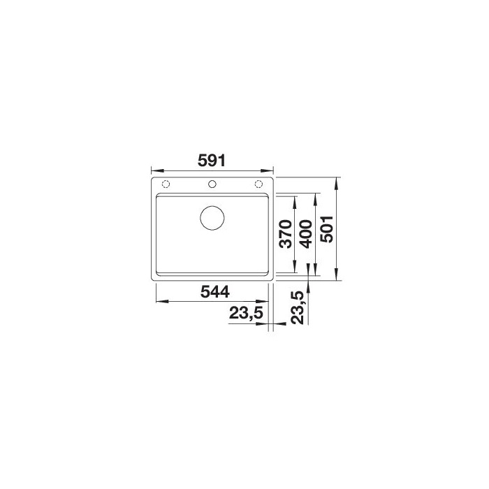 BLANCO ETAGON 6-F antracit tart., exc.n., SZINTBE ÉPÍTÉS