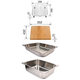 BLANCO KIEGÉSZÍTŐ-SZETT PLENTA-hoz