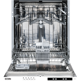 EVIDO AQUALIFE 60I teljesen integrált mosogatógép, 60 cm, 12 teríték, 5 program, E energiaosztály