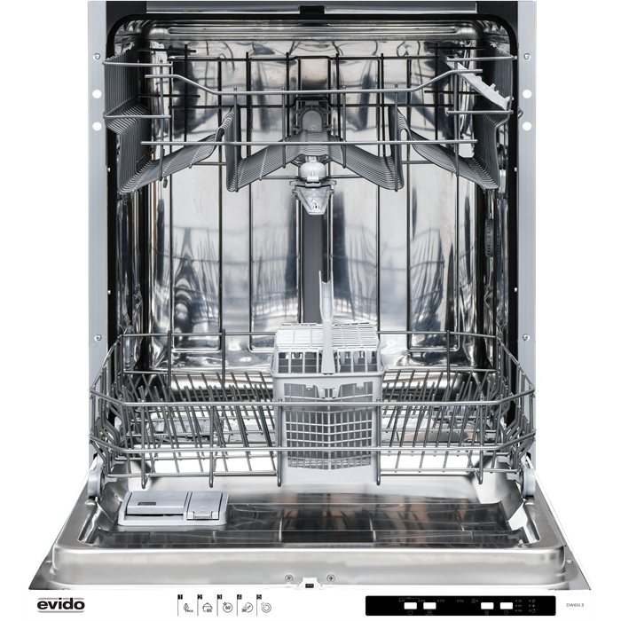 EVIDO AQUALIFE 60I teljesen integrált mosogatógép, 60 cm, 12 teríték, 5 program, E energiaosztály