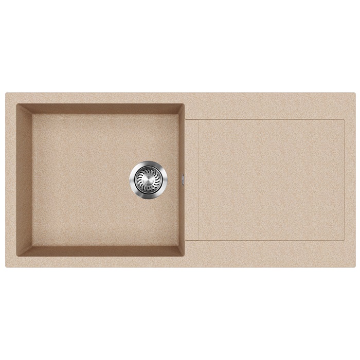 EVIDO Cubo XL 6S gránit mosogató, 1000 x 500 mm, avena