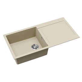 EVIDO Cubo XL 6S gránit mosogató, 1000 x 500 mm, bézs