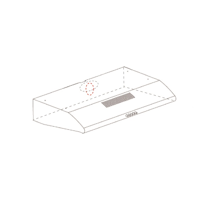 EVIDO DUALFLOW 60W hagyományos páraelszívó, 60 cm, fehér