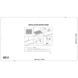 EVIDO Easy 45S gránit mosogató, 760 x 440 mm, bézs