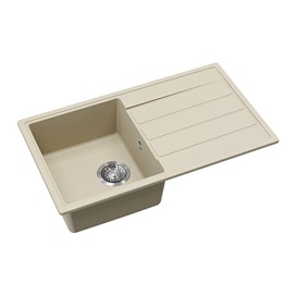 EVIDO Easy 45S gránit mosogató, 760 x 440 mm, bézs