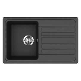 EVIDO Home 45S gránit mosogató, 765 x 460mm, antracit