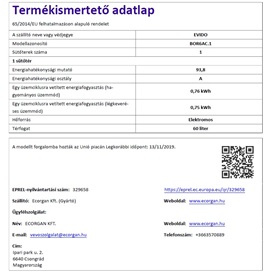 EVIDO RUSTIC-O 6AC légkeveréses sütő,analóg,bézs/bronz