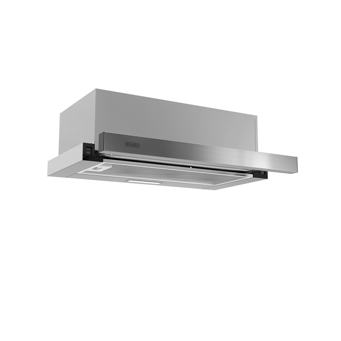 EVIDO SLIMBOX 60X teleszkópos páraelszívó, 60 cm, inox