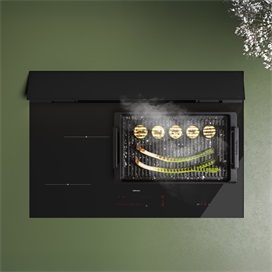 Falmec BRERA 75 cm indukciós főzőlap beépített elszívóval, 2 bridge és 2 normál zóna