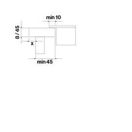 Falmec BRERA 75 cm indukciós főzőlap beépített elszívóval, 2 bridge és 2 normál zóna
