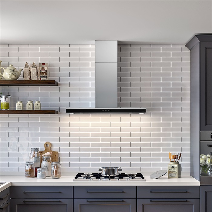 FALMEC LUCE sziget páraelszívó, 90 cm, fekete