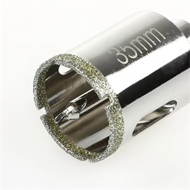 Gyémánt csaplyuk fúrófej 35 mm