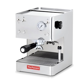 La Pavoni Casa bar félautomata kávéfőző, inox