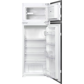 SMEG BEÉPÍTHETŐ HŰTŐ ÉS FAGYASZTÓ, 54x144,5 cm, fordítható ajtó, palacktartó, fehér