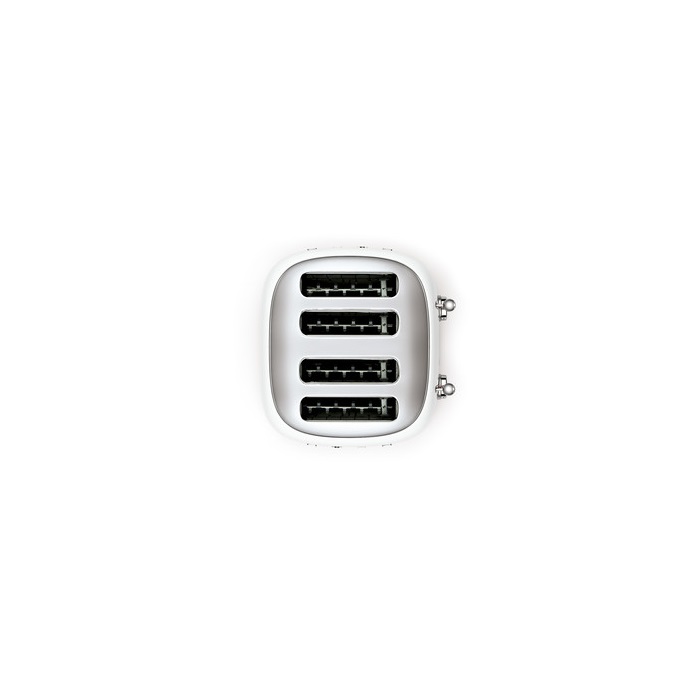 SMEG KENYÉRPIRÍTÓ, retro, 2x2 szeletes, fehér