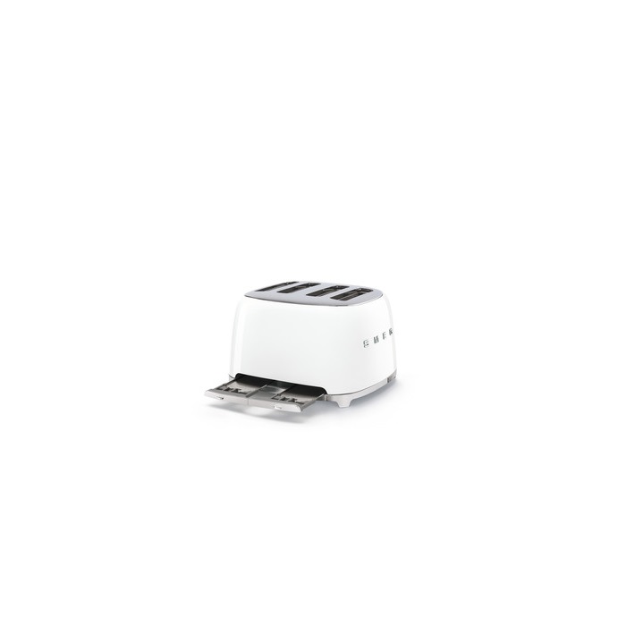 SMEG KENYÉRPIRÍTÓ, retro, 2x2 szeletes, fehér