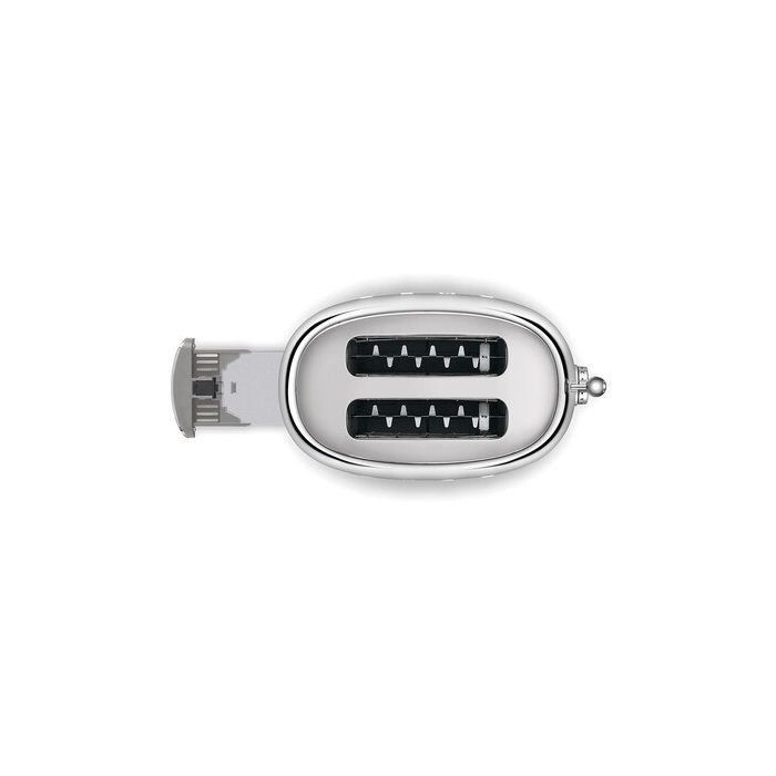 SMEG KENYÉRPIRÍTÓ, retro, 2 szeletes, fényes króm