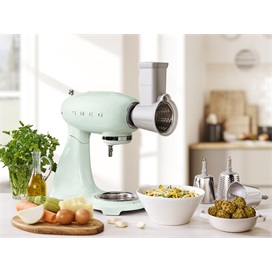 SMEG KONYHAI ROBOTGÉP, retro, világoszöld test és talp