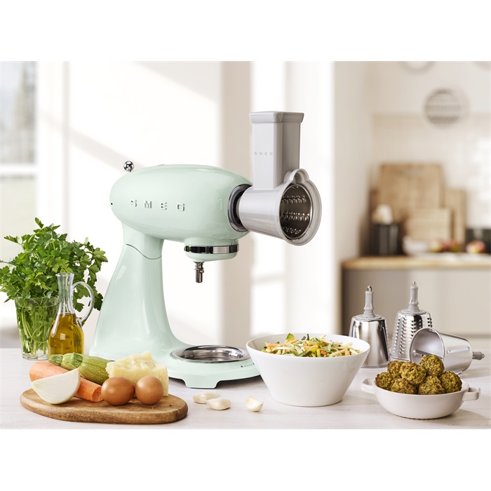 SMEG KONYHAI ROBOTGÉP, retro, világoszöld test és talp