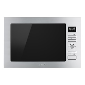SMEG MIKROHULLÁMÚ SÜTŐ, Selezione design, beépíthető, 25 liter, inox