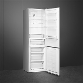 SMEG SZABADONÁLLÓ HŰTŐ ÉS FAGYASZTÓ, 60x200 cm, E energiaosztály, külső kijelző, inox
