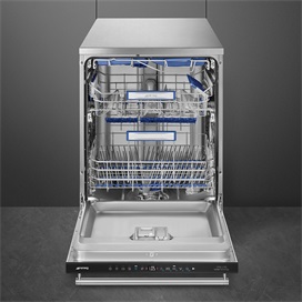 SMEG SZABADONÁLLÓ MOSOGATÓGÉP, 60 cm, 14 teríték, 10+1 funkció, 7 hőmérséklet, inox