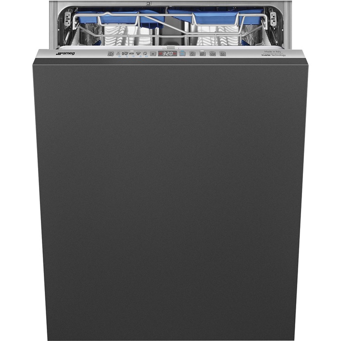 SMEG TELJESEN BEÉPÍTHETŐ MOSOGATÓGÉP, 60 cm, 14 teríték, 10+1 funkció, 7 hőmérséklet, 3 FlexiDuo kosár (Easy Glide)