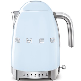 SMEG VÍZFORRALÓ, retro, állítható hőmérséklet, világoskék