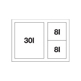 BLANCO SELECT II XL 60/3 Orga