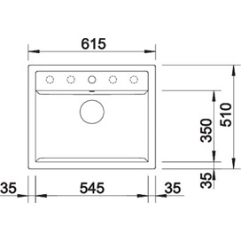 BLANCO DALAGO 6 antracit exc.