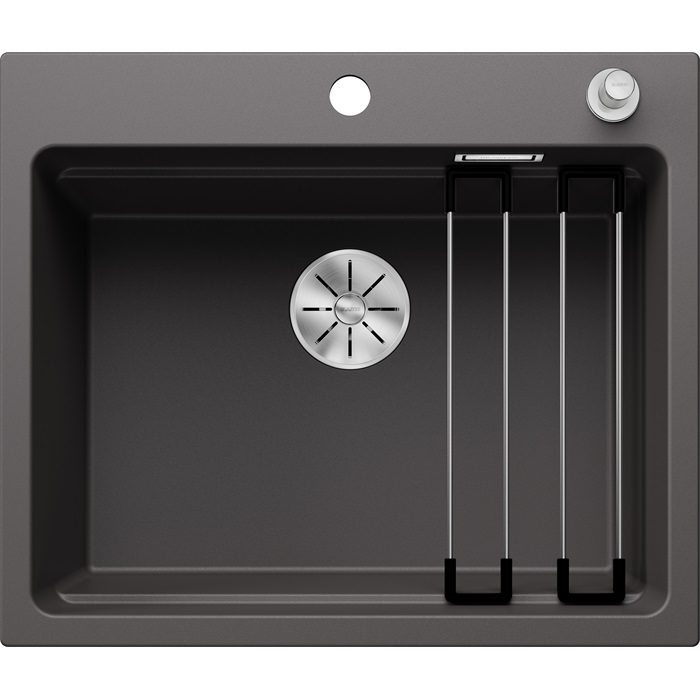 BLANCO ETAGON 6 palaszürke tart., exc.