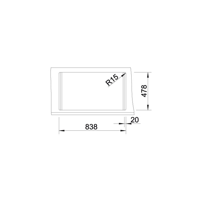 BLANCO PLENTA 18/10 mos.