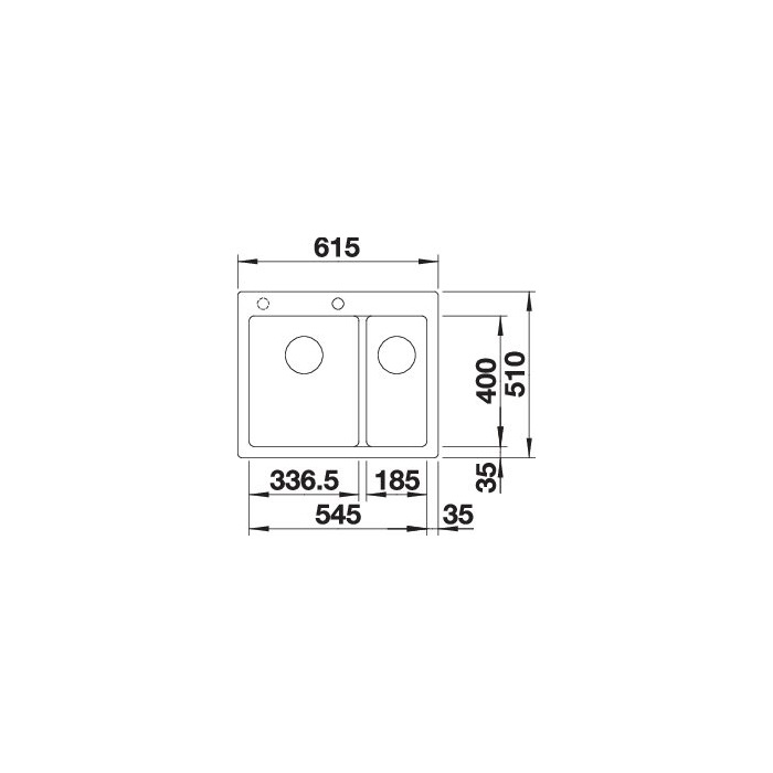BLANCO PLEON 6 Split fehér t.n.,exc.