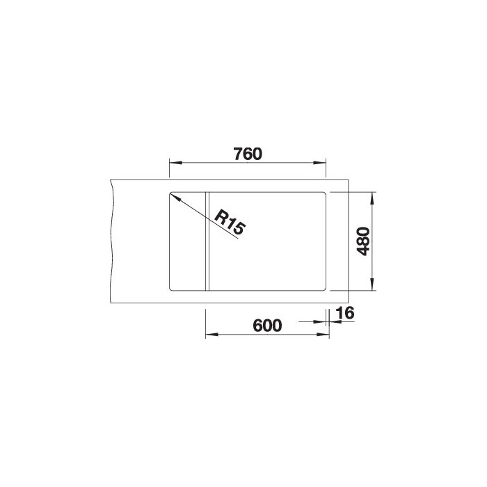 BLANCO ELON XL 6 S fekete exc.n.InFino
