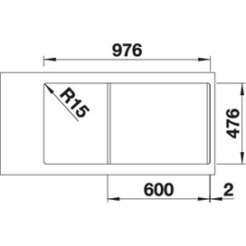 BLANCO LANTOS XL 6S-IF 3,5 exc.