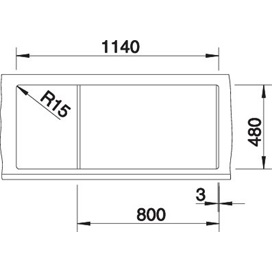 BLANCO METRA 8 S tartufo tart.nélk.