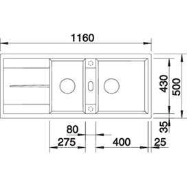 BLANCO METRA 8 S tartufo tart.nélk.