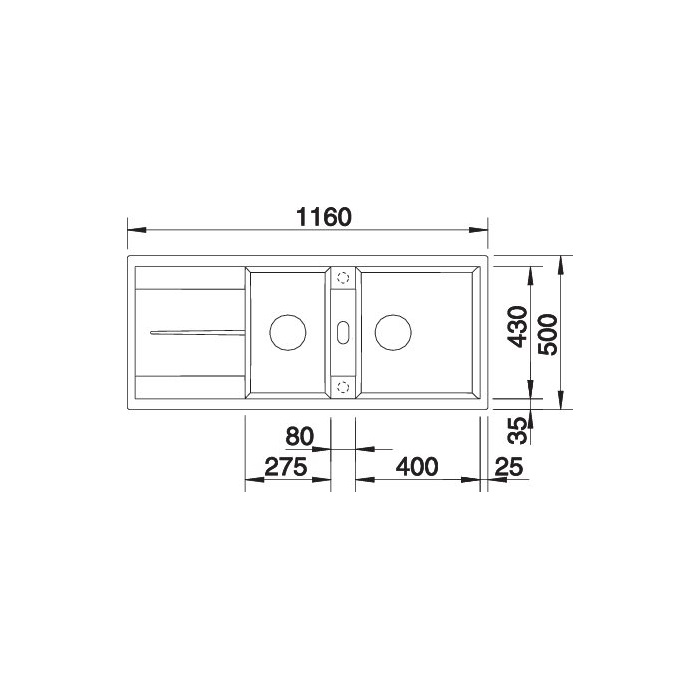 BLANCO METRA 8 S tartufo tart.nélk.